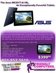 Asus Tablet special